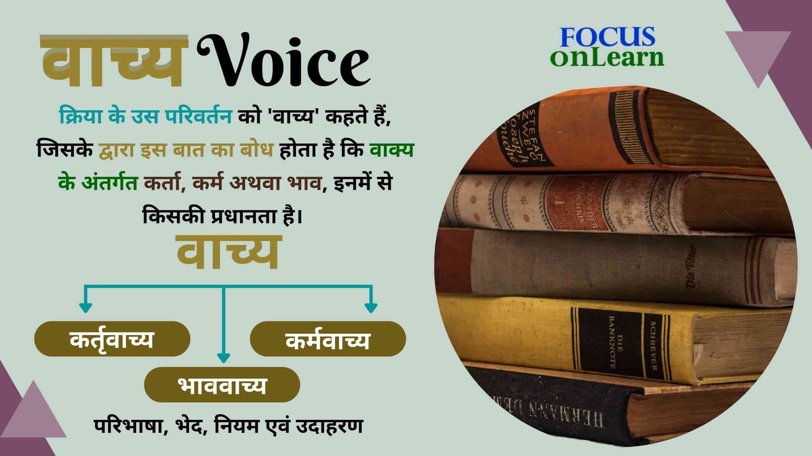 Vachya in Hindi Grammar